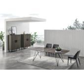 minimal design etkezoasztal asztal butor drotlab asztal etkezoasztal modern femlab nagymeretu antracit lab fa lap etkezo nappali.jpg